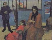 The Sudio of Schuffenecker or The Schuffenecker Family (mk07) Paul Gauguin